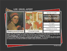 Tablet Screenshot of gruel-apert.com